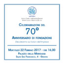 Save the date_70° anniversario UCID_22-02-2017