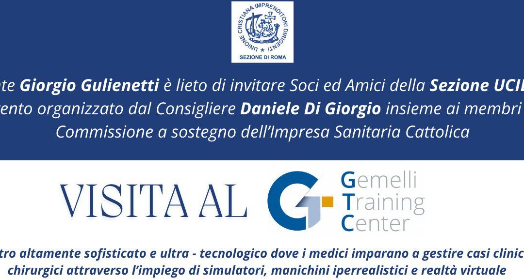 Visita al Gemelli Training Center – Lunedì 11 novembre 2024