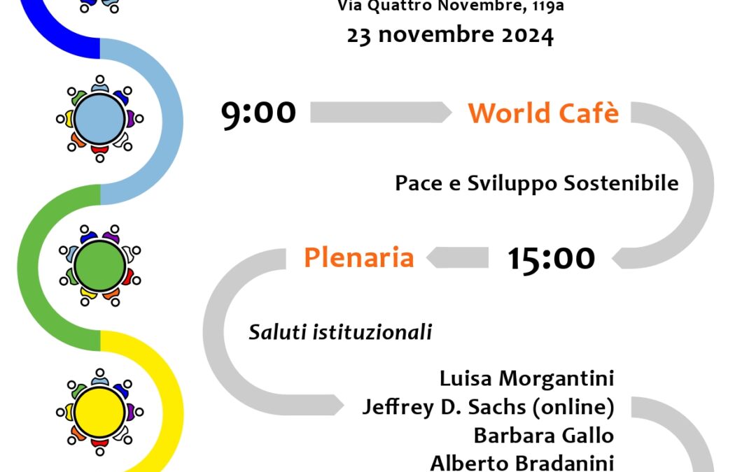 Le Vie per Fare la Pace – Sabato 23 novembre 2024