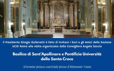 Visita esclusiva alla Basilica di Sant’Apollinare e alla Pontificia Università della Santa Croce – Sabato 16 marzo 2025