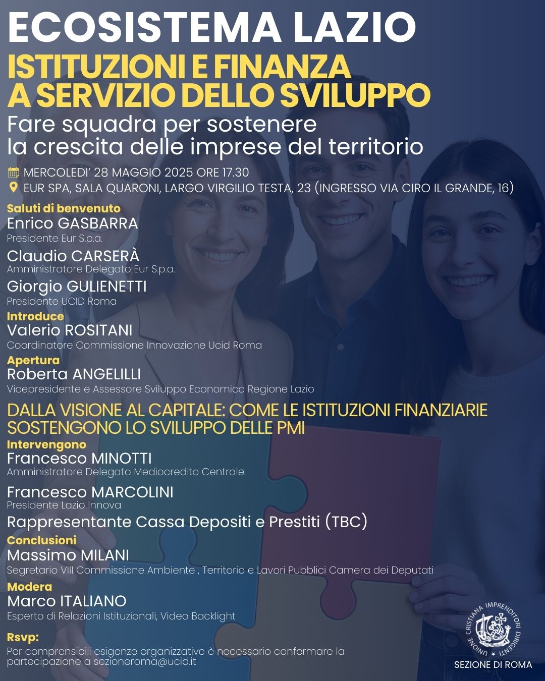 Convegno Ecosistema Lazio 28 maggio 2025
