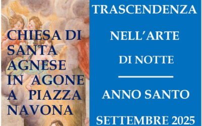 Rassegna culturale “Trascendenza nell’Arte di notte” – da Martedì 9 a Domenica 28 settembre 2025