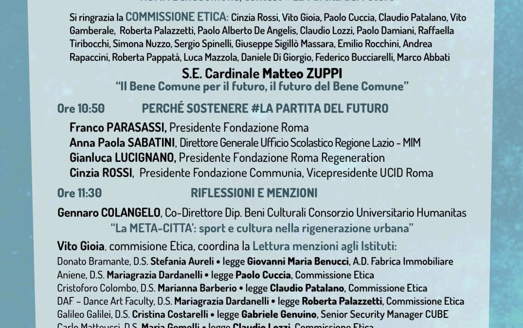 Conferenza Stampa #LaPartitaDelFuturo 2026