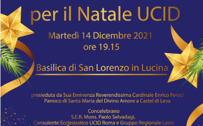 Santa Messa di Natale nella Basilica di San Lorenzo in Lucina di Roma. Organizzata da Sezione di Roma, Presidenza Nazionale e Movimento Giovani14 dicembre 2021, ore 19,15