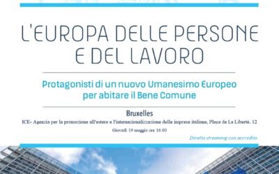 UCID Movimento Giovani NazionaleConvegno “L’europa delle persone e del Lavoro”19 maggio 2022