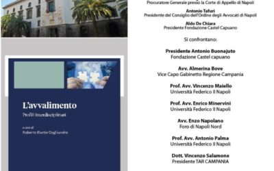 L’Avvalimento. Presentazione del libro di Roberto Dante Cogliandro, a cura della Sezione UCID di Sorrento.18 novembre 2022 ore 16,00
