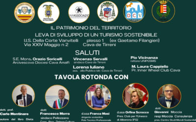 Turismo sostenibile: uno strumento per lo sviluppo.Incontro della Sezione UCID Cava de’ Tirreni- Costa d’Amalfi – Salerno.24 febbraio 2023 ore 17,00