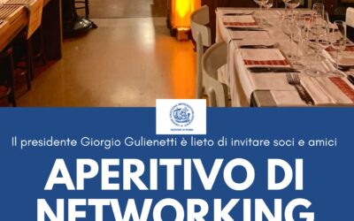 Aperitivo di networking.Evento UCID Roma.14 ottobre 2024, ore 19,00