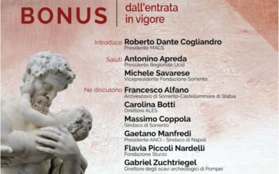 MACS, Mecenati in campo per l’art bonus con una mostra a Sorrento.15 febbraio 2025 ore 10,00