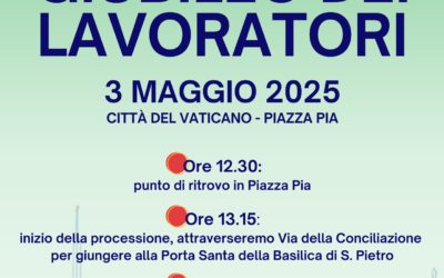 Info utili Giubileo UCID Nazionale.3 maggio 2025