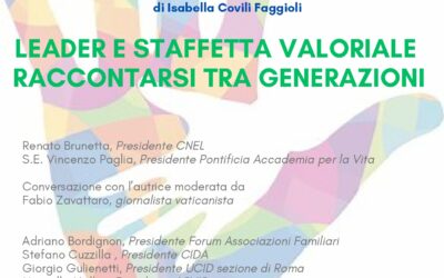 Presentazione del libro “Non possiamo salvare il mondo ma ci proviamo”.Evento promosso dalla Sezione UCID Di Roma.4 marzo 2025 ore 15,00.