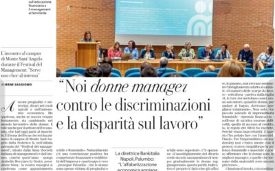 “Noi donne manager, contro le discriminazioni e la disparità sul lavoro”, a cura di Stefania Brancaccio.La Repubblica 10 maggio 2025