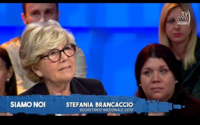 “Siamo noi” di TV2000.Ospite in studio Stefania Brancaccio.12 maggio 2025