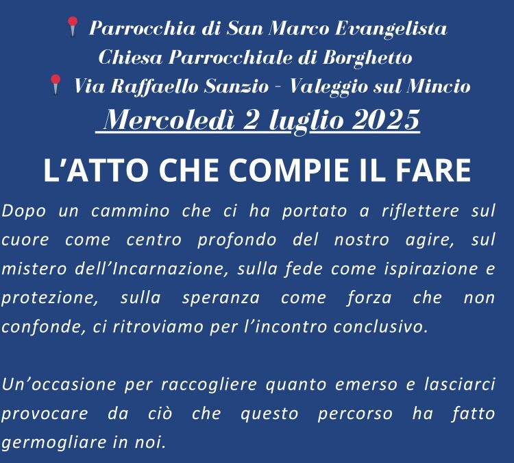 La bellezza del fare.Ciclo di incontri della Sezione UCID di Verona.2luglio 2025
