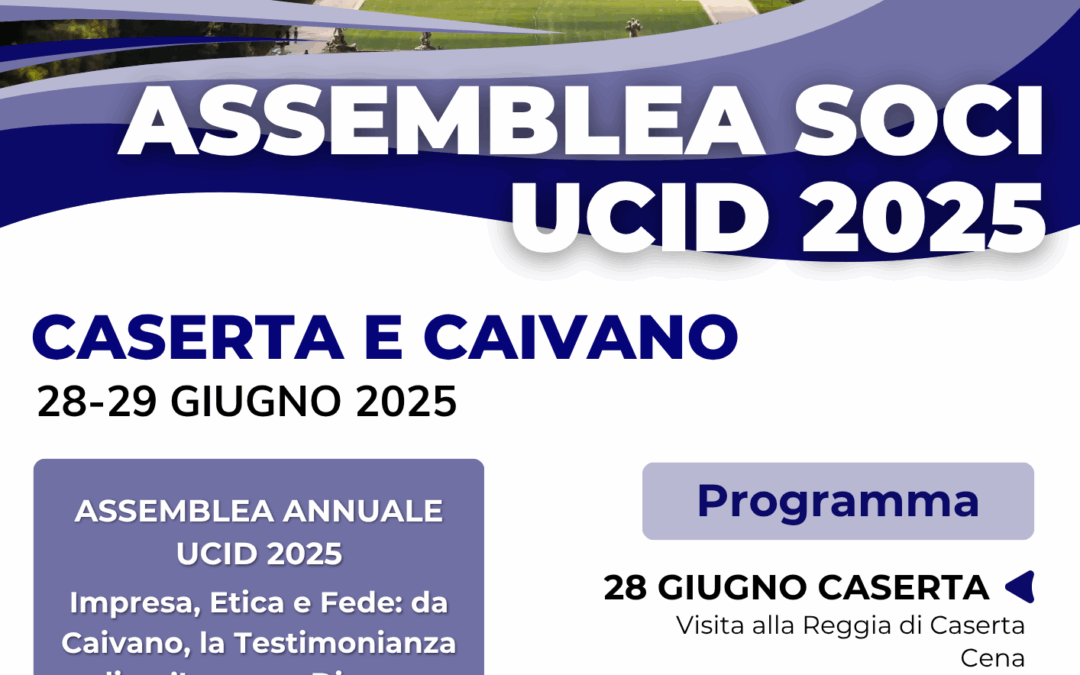Assemblea UCID Nazionale 29 giugno 2025 a Caivano