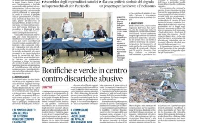 “Mai più Bronx urbani” – La sfida etica dei manager cattolici raccontata da “Il Mattino”.30 giugno 2025