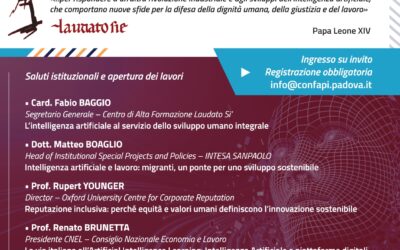 Innovazione d’impresa e lavoro umano nell’era dell’intelligenza artificiale.Incontro promosso da UCID Padova.17 novembre 2025, ore 17,30
