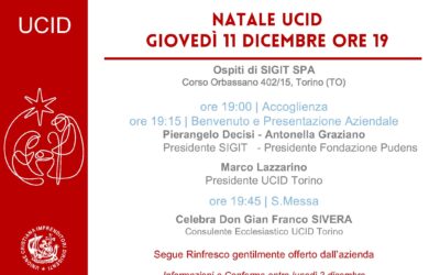 In preparazione al Natale.La Sezione di Torino presso la SIGIT SPA.11 dicembre 2025 ore 19,00