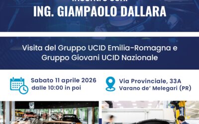 UCID Giovani ON TOUR presso DALLARA.11 aprile 2026