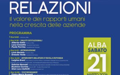 Il capitale delle relazioni.Convegno promosso dalla Sezione UCID di Cuneo.21 marzo 2026, ore 9,30